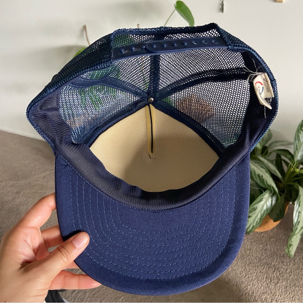 Navy Trucker Hat - Picture 5 of 5